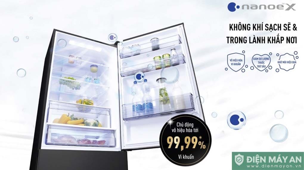 Tủ Lạnh Panasonic Inverter 380 Lít NR-BX421XGKV